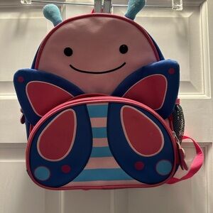 Skip Hop Butterfly Backpack - Pink and Purple